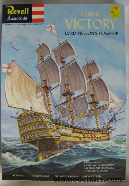 Revell HMS Victory Lord Nelson's Flagship, H363-300 plastic model kit